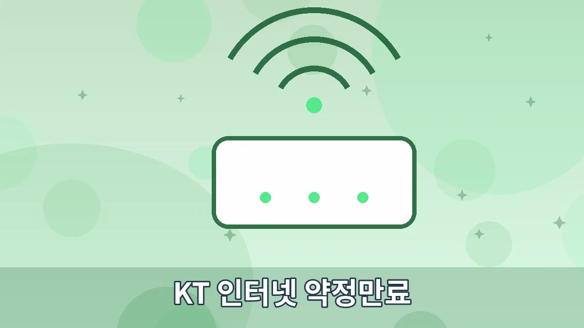KT 인터넷 약정만료 안내 이미지 5